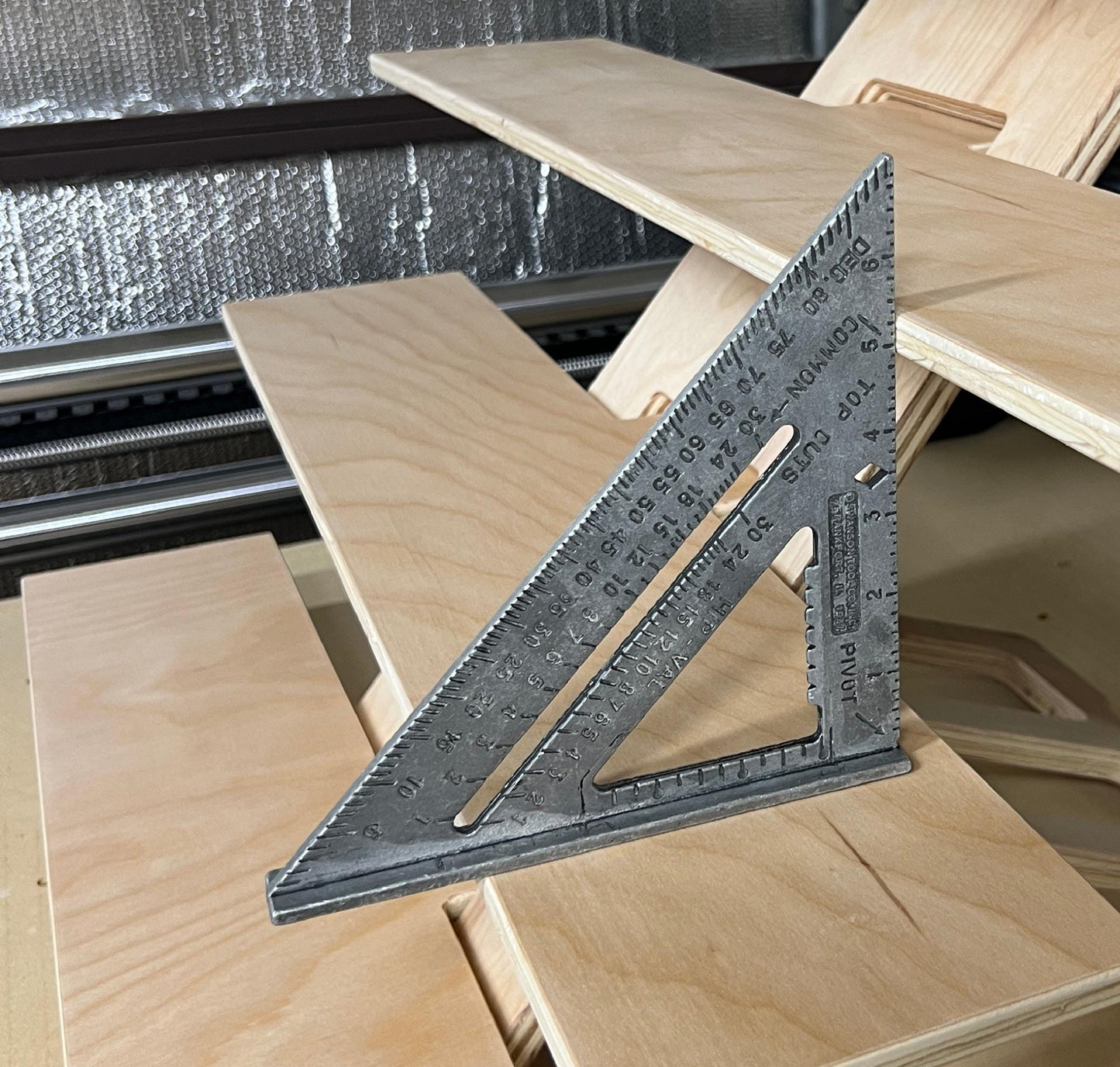 Display Shelves - Quick setup - 5 Tier 30" Shelf Display - Craft Show, Market Fair, Vendor Display - Collapsible, Plywood, The Kelsie 5x6